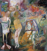 Jonathan Lethem - Notebook Painting No. 1